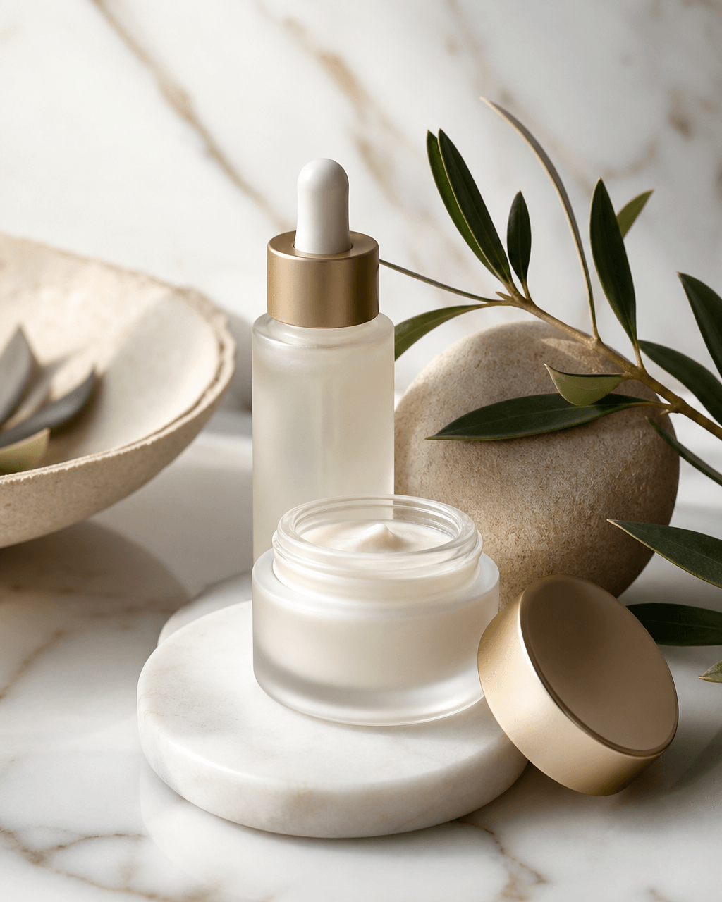 Generated example — beauty product visual