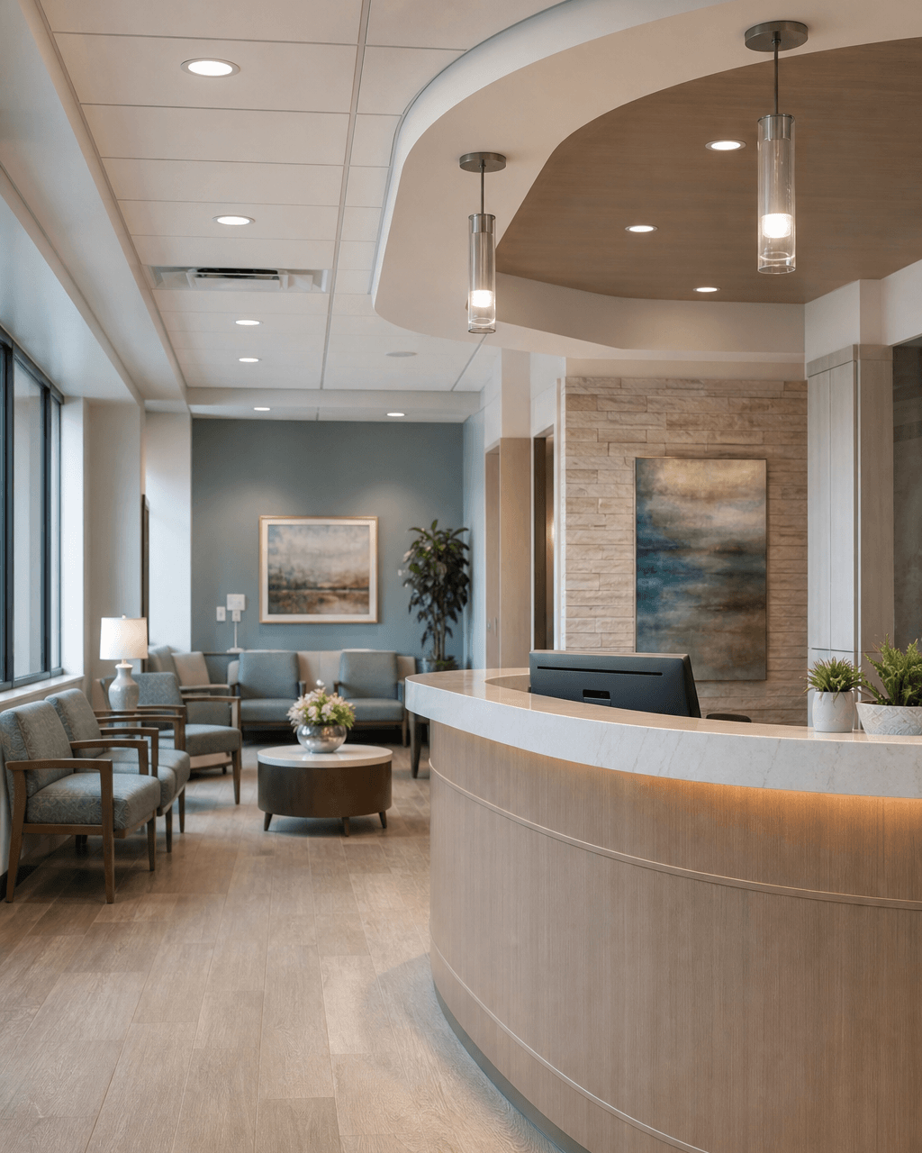 Clinic website visual