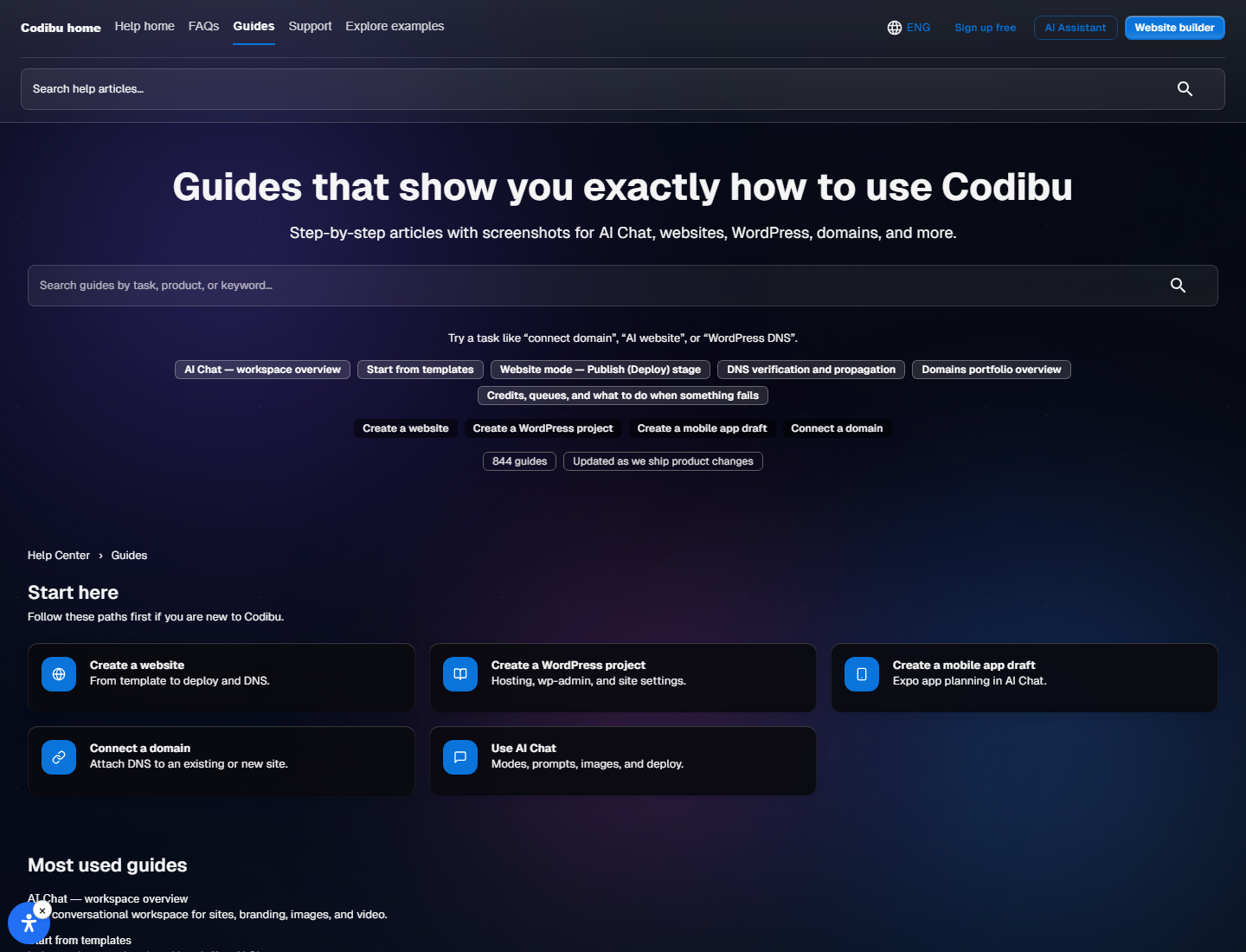 Codibu Help Center guide article detail